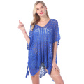 Flower lace beach cover up swimwear kimono flare sleeve see through long cardigan bikini outer cover sexy cover-ups